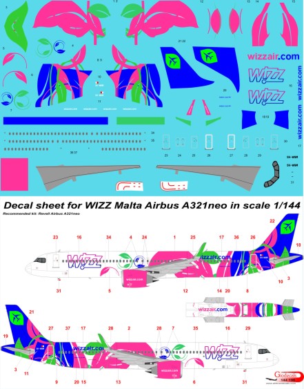 WIZZ Air Malta Airbus A321neo