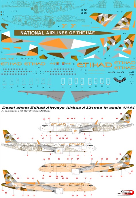  Etihad Airways Airbus A321neo