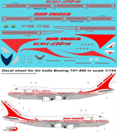  Air India  Boeing 747-400