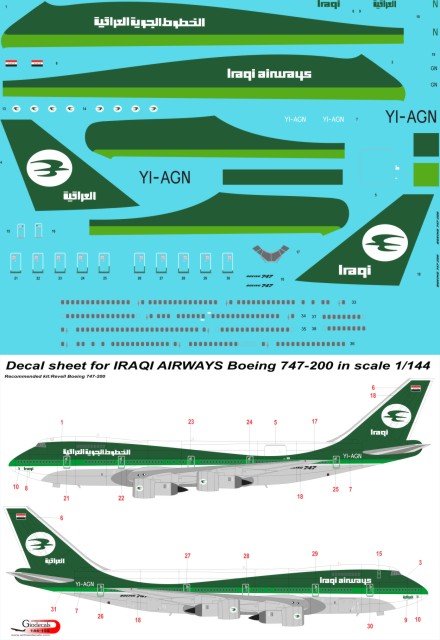 Iraqi Airways Boeing 747-200