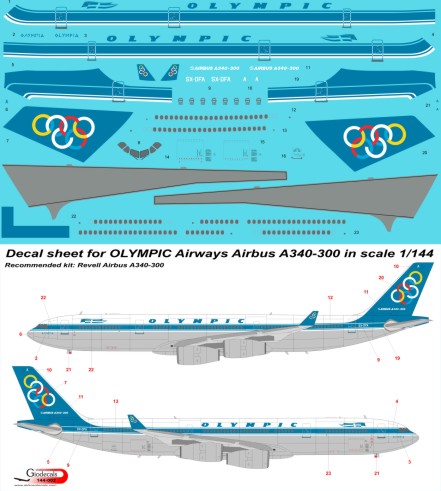 Olimpic Airways Airbus A340-300