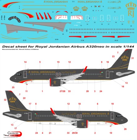  Royal Jordanian Airbus A320neo