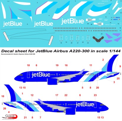 JetBlue  Airbus A220-300