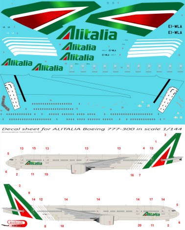 Alitalia Boeing 777-300
