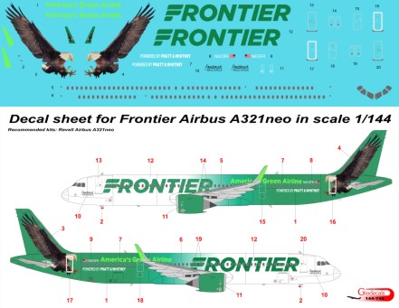 Frontiar " bald eagle " Airbus A321neo