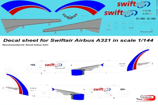 SwiftAir Cargo Airbus A321