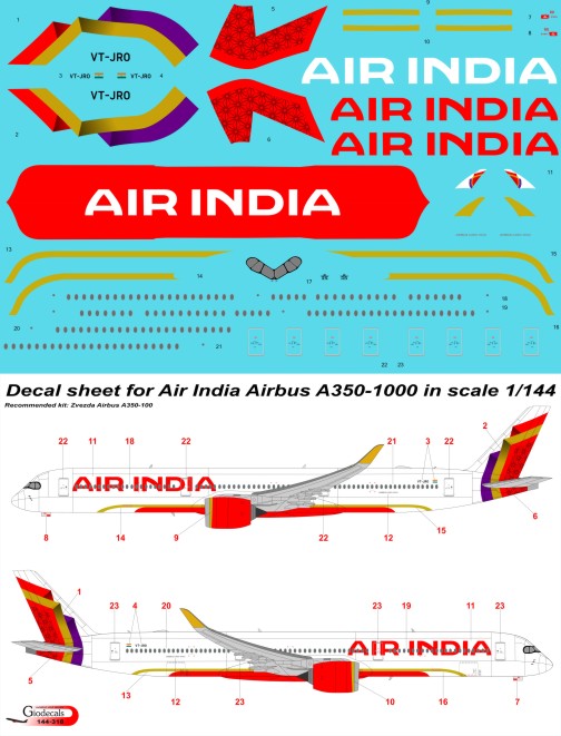 Air India Airbus A350-1000 