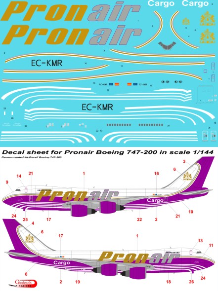 Pronair Boeing 747-200