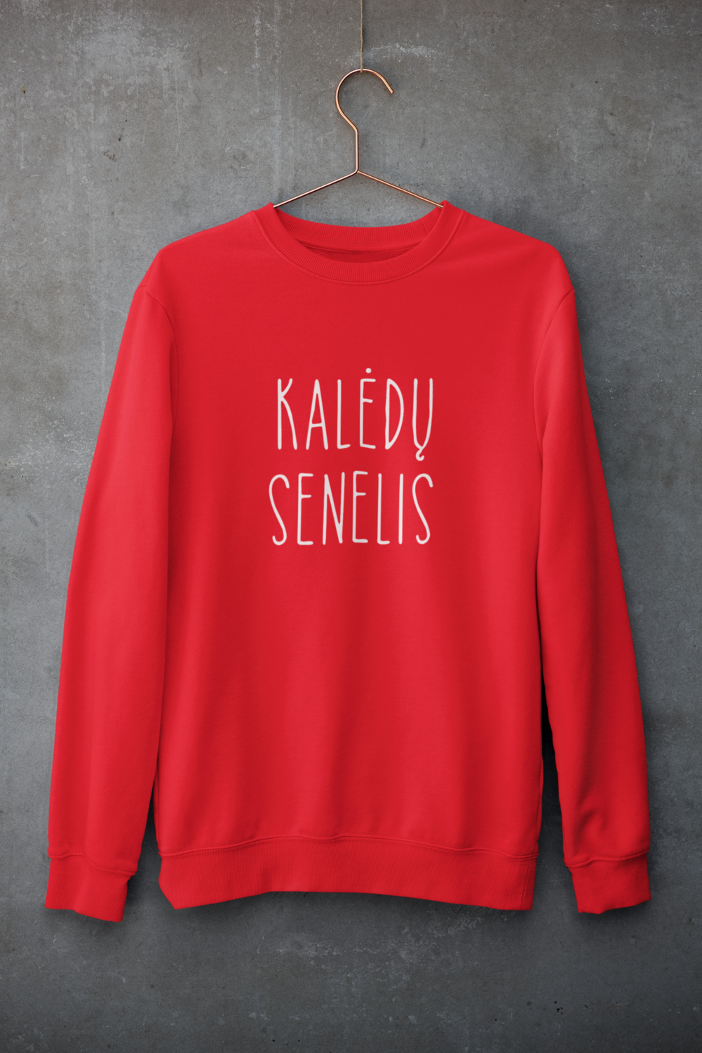 Kalėdinis unisex džemperis Kalėdų Senelis