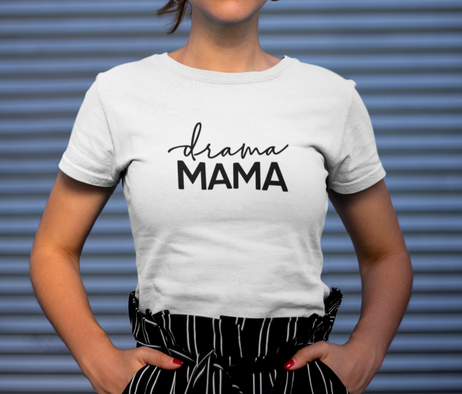 Moteriški marškinėliai "DRAMA MAMA"