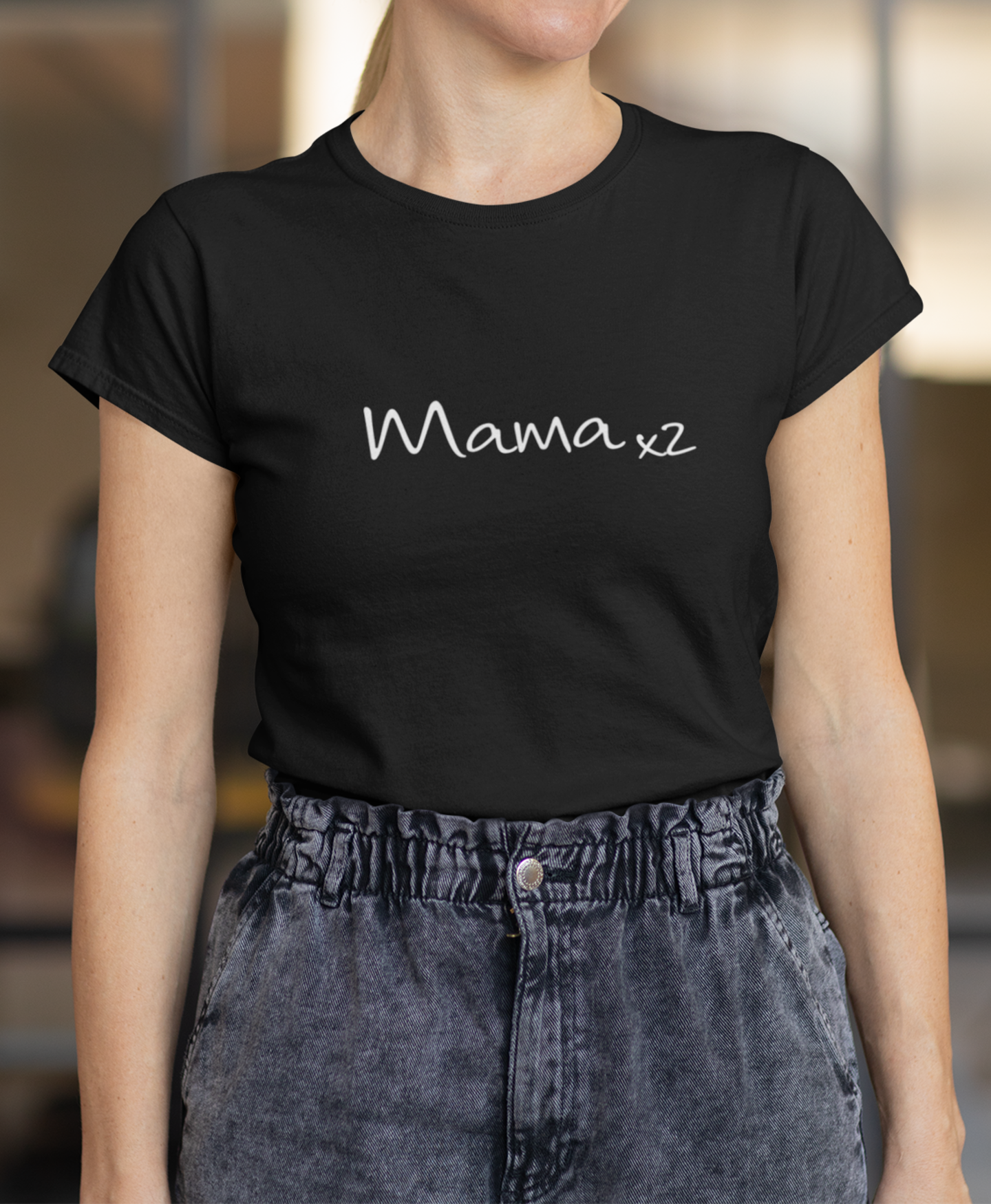 Moteriški marškinėliai "Mama x1"