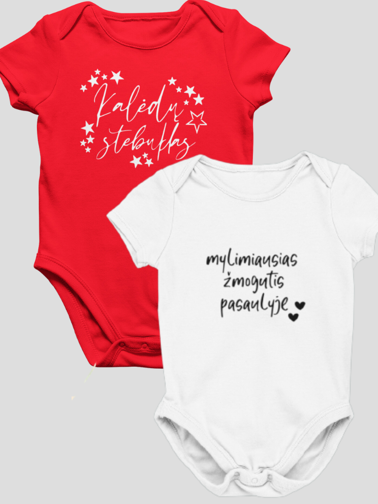 1+1 Kūdikių bodžiukai "Kalėdų stebuklas" ir "Mylimiausias žmogutis"