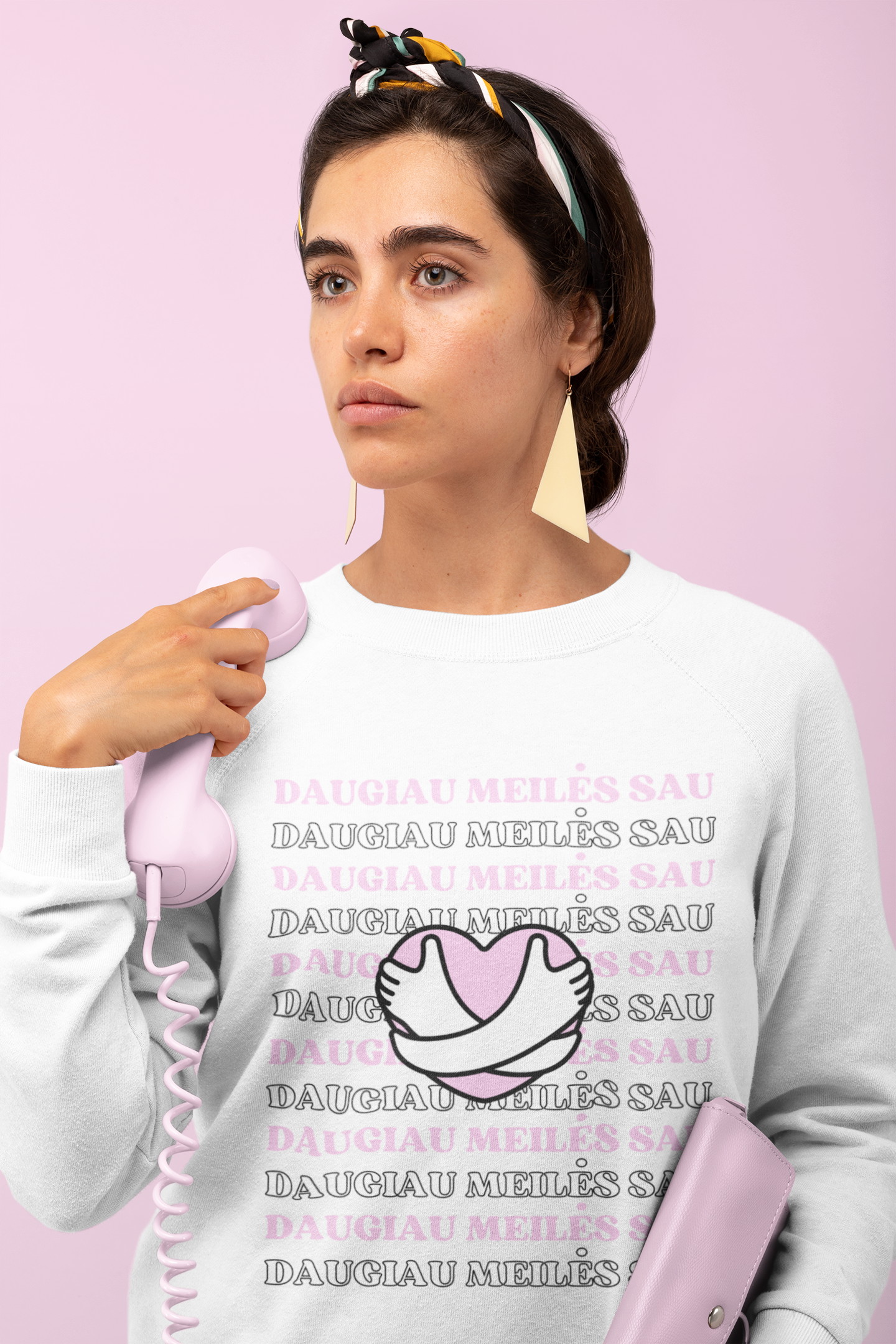 Džemperis "Daugiau meilės sau"