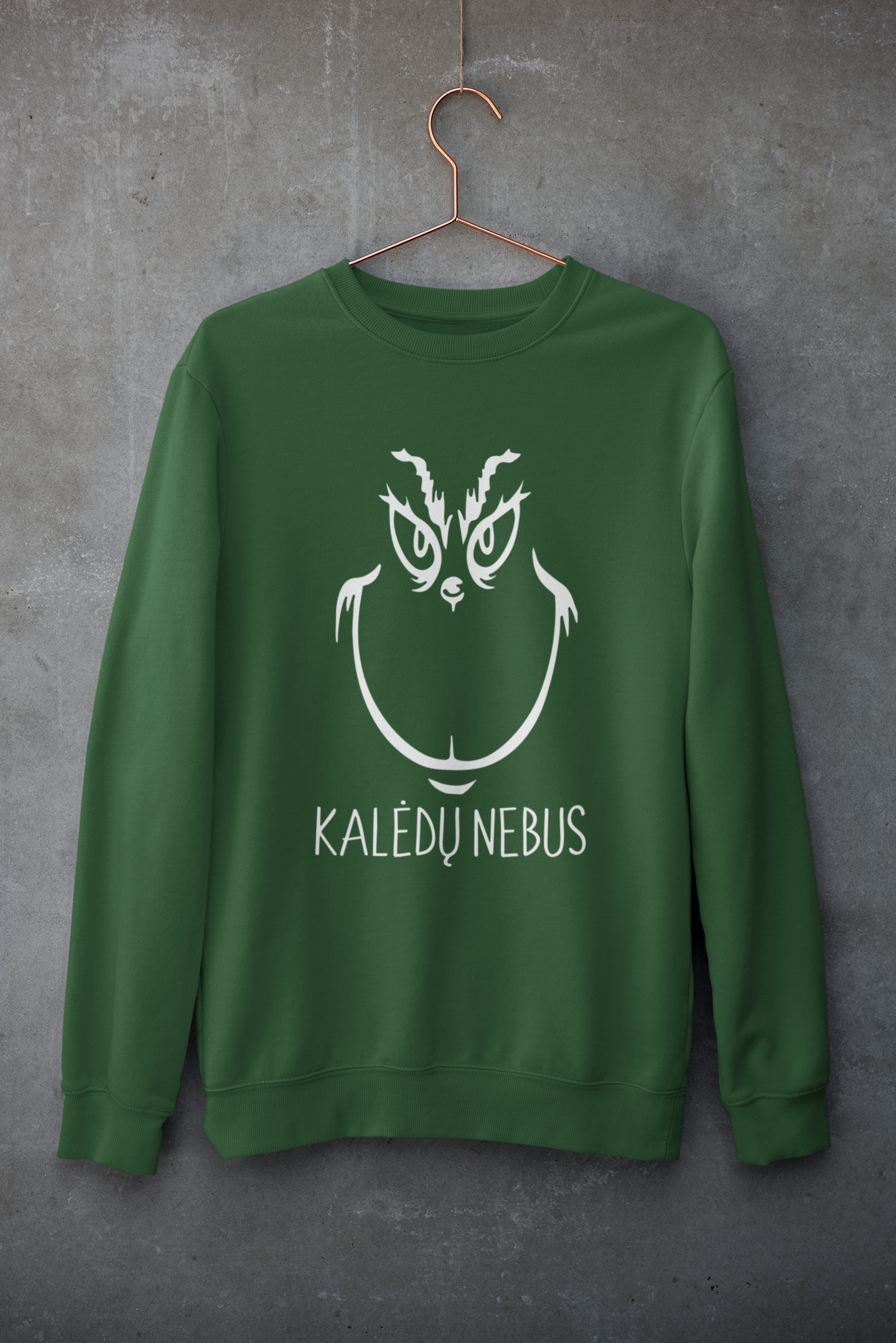 Kalėdinis unisex džemperis Grinčas