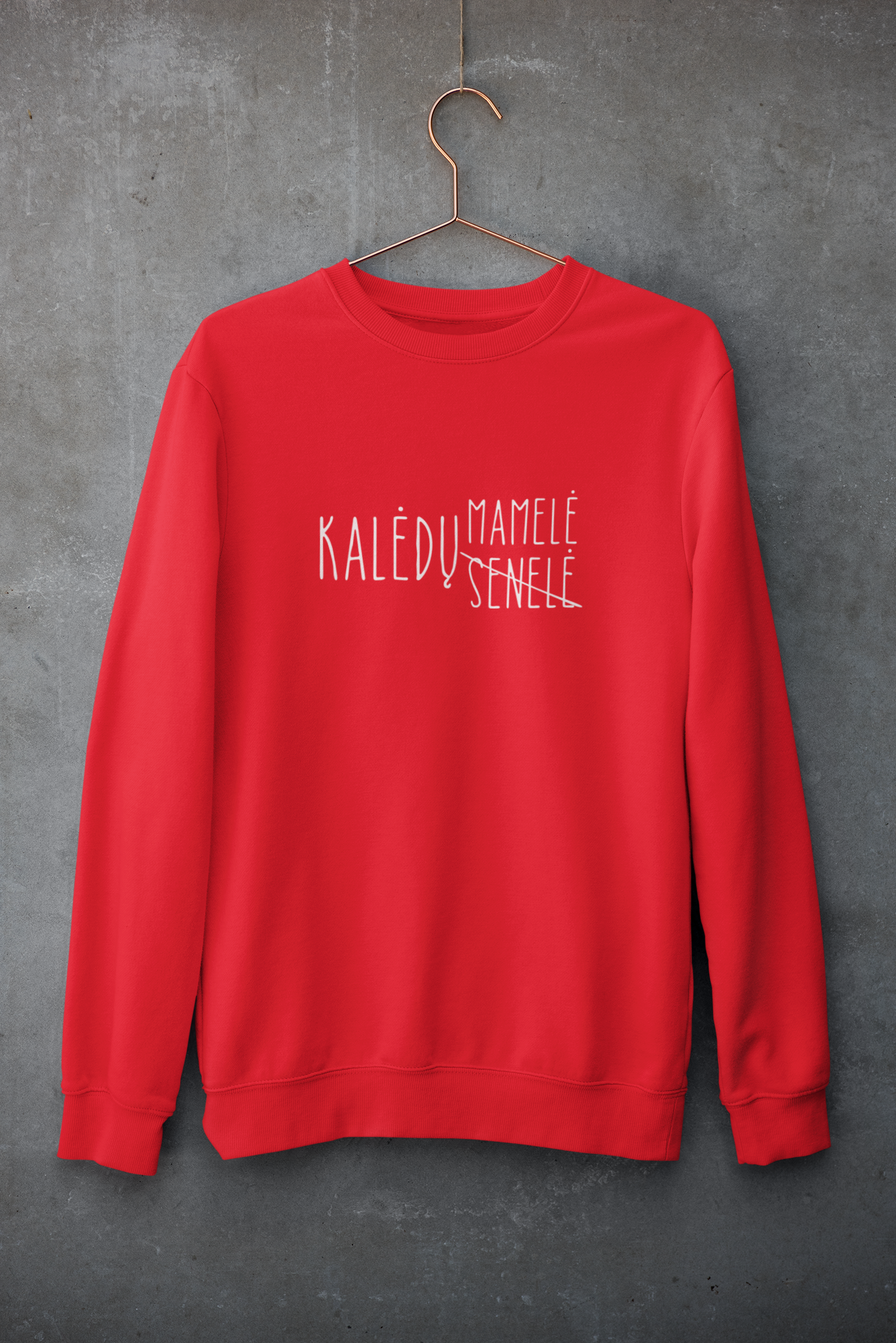 Kalėdinis UNISEX džemperis Kalėdų mamelė