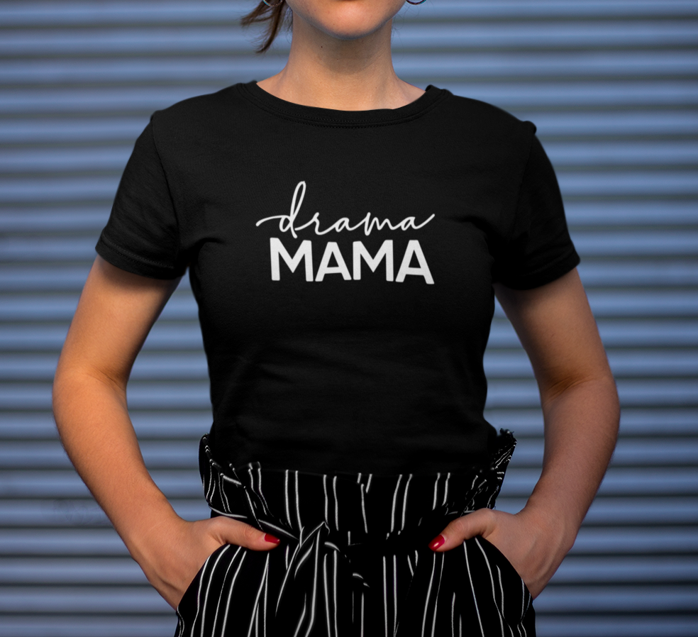 Moteriški marškinėliai "DRAMA MAMA"
