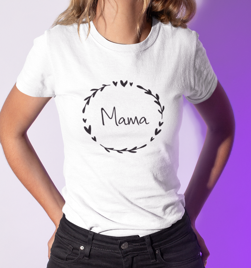 Moteriški marškinėliai "MAMA rate"