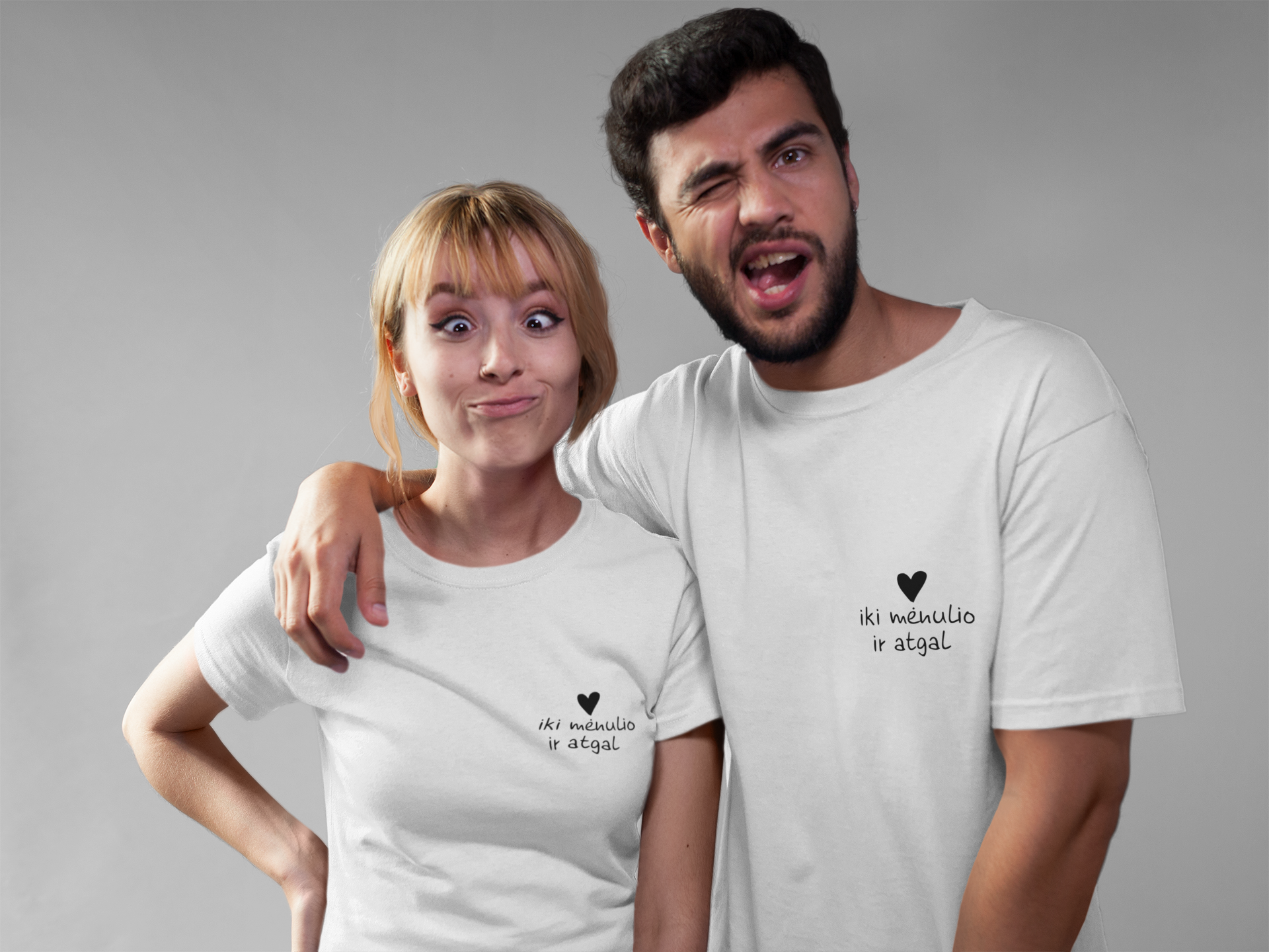 Unisex marškinėliai "Iki mėnulio ir atgal"