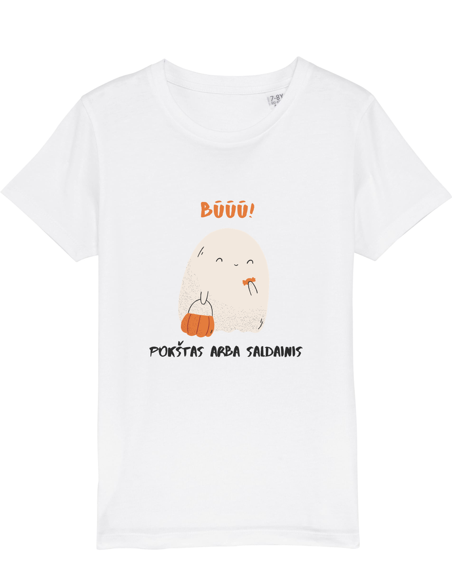 UNISEX vaikiški marškinėliai "Vaiduoklis"