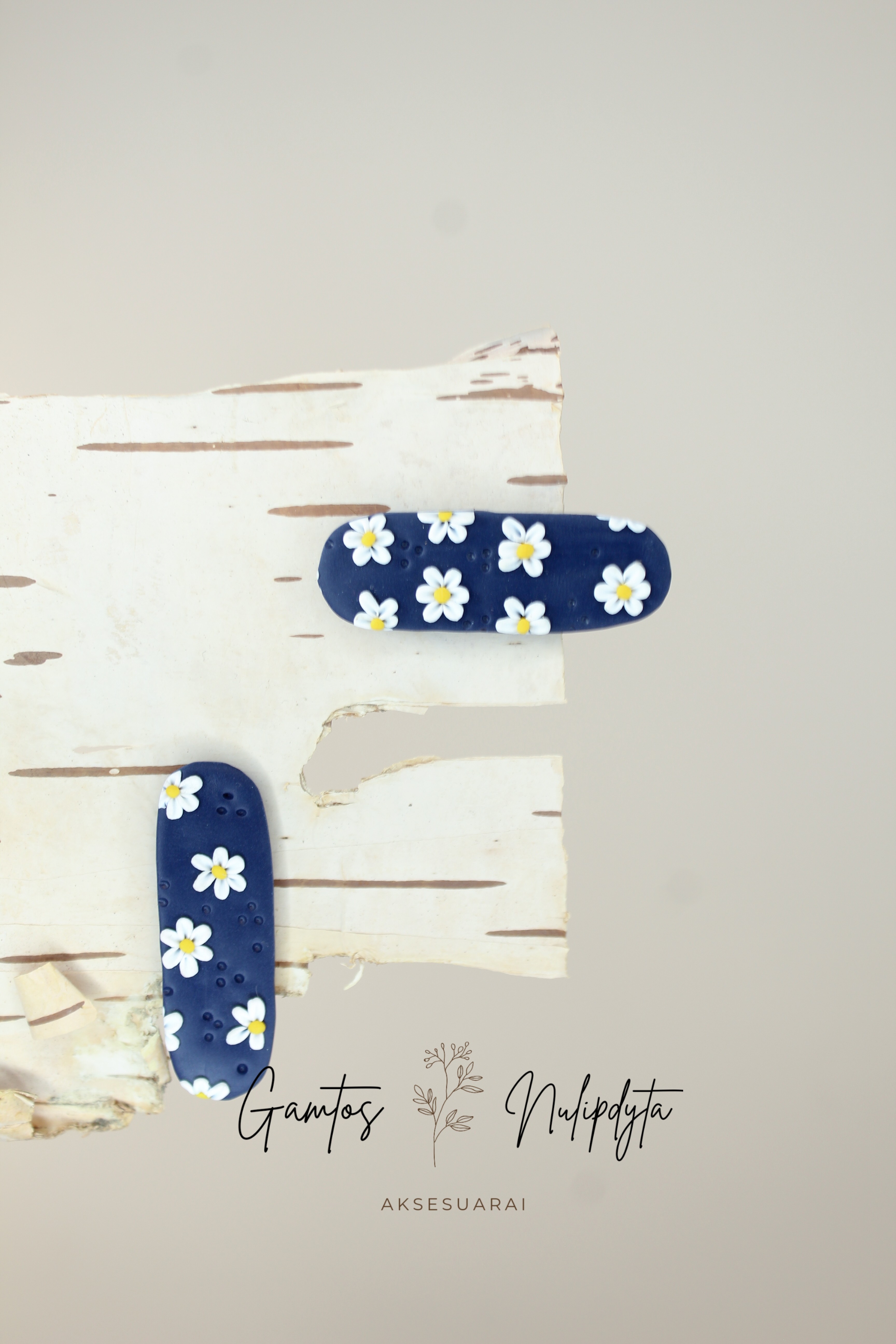 PLAUKŲ SEGTUKAI "RAMUNĖLĖS"