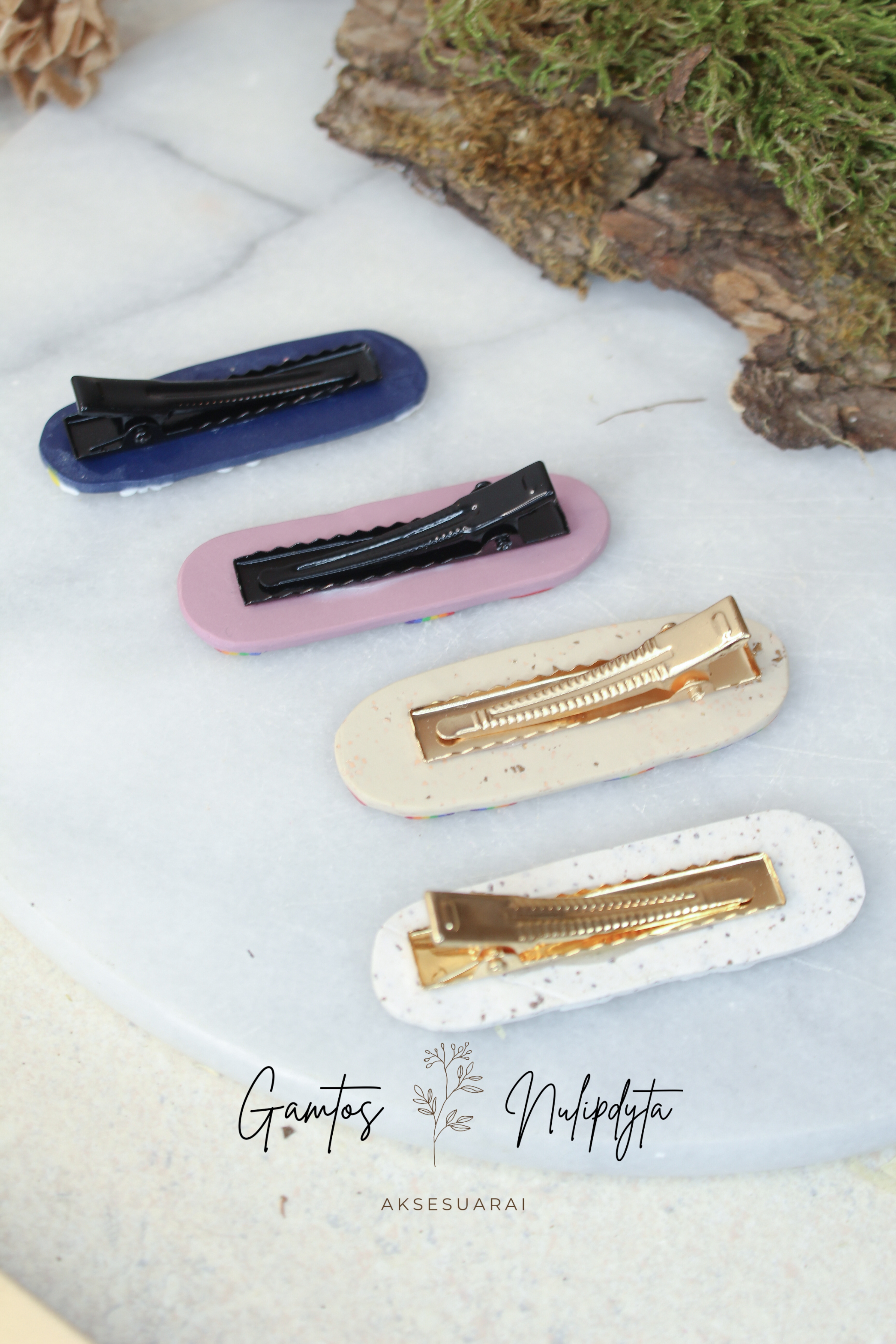 PLAUKŲ SEGTUKAI "RAMUNĖLĖS"