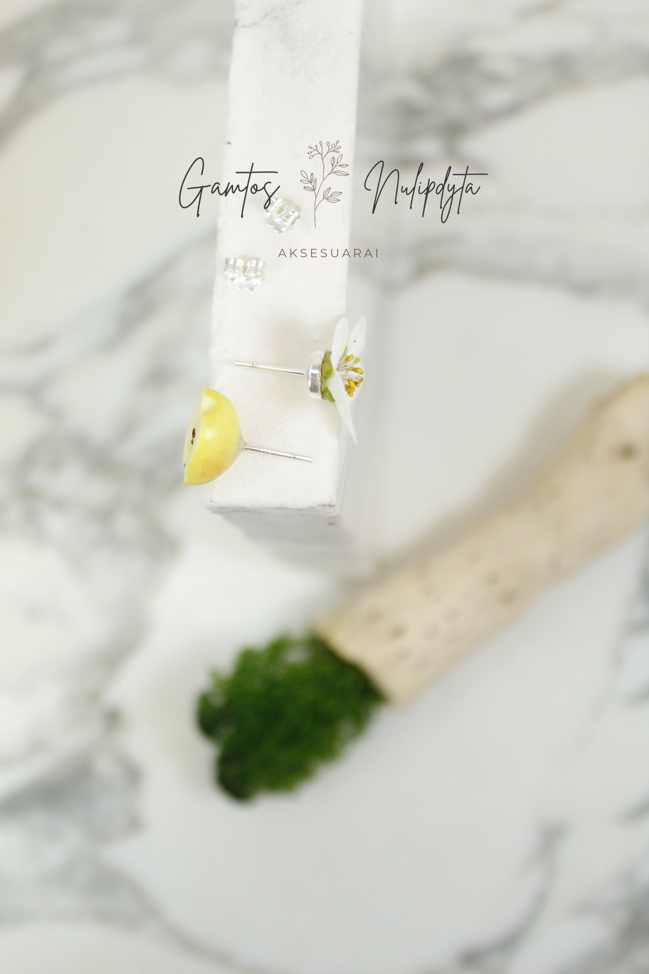 AUSKARAI "OBUOLIUKAS+ŽIEDELIS" SID.VIN.