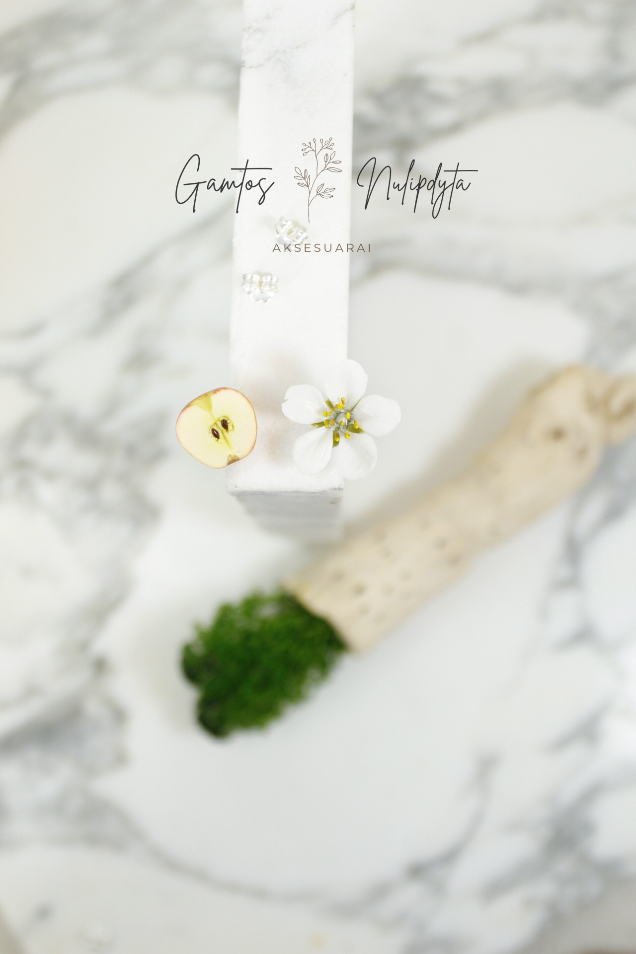 AUSKARAI "OBUOLIUKAS+ŽIEDELIS" SID.VIN.