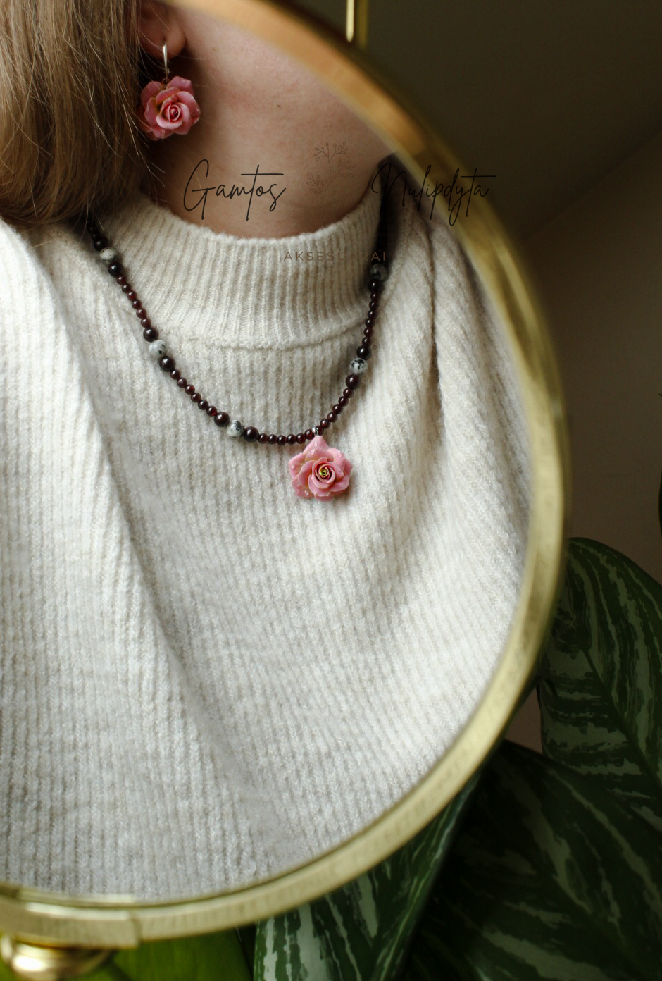 VĖRINYS "ROŽĖ" SU GRANATU 