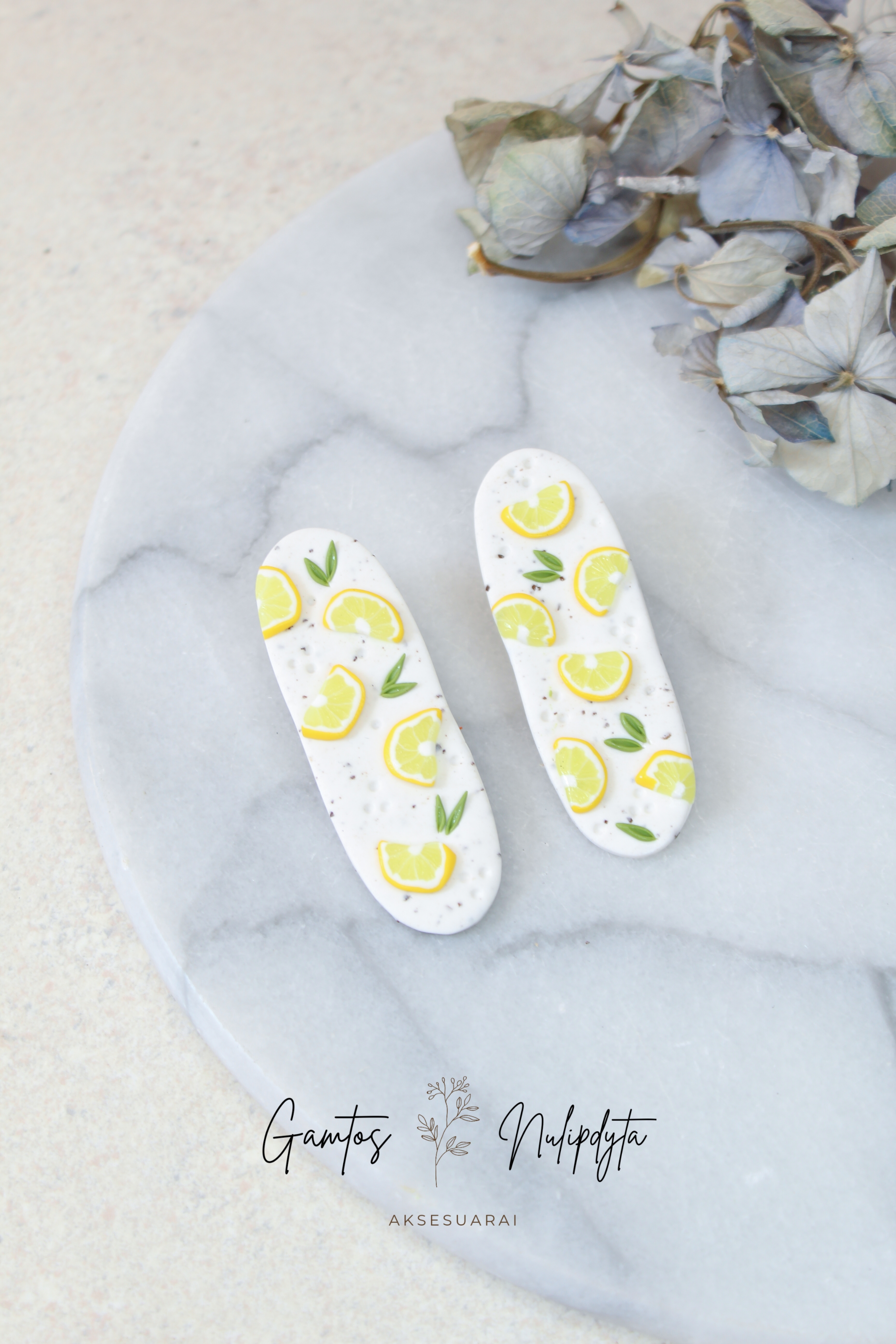 PLAUKŲ SEGTUKAI "CITRINUKAI"