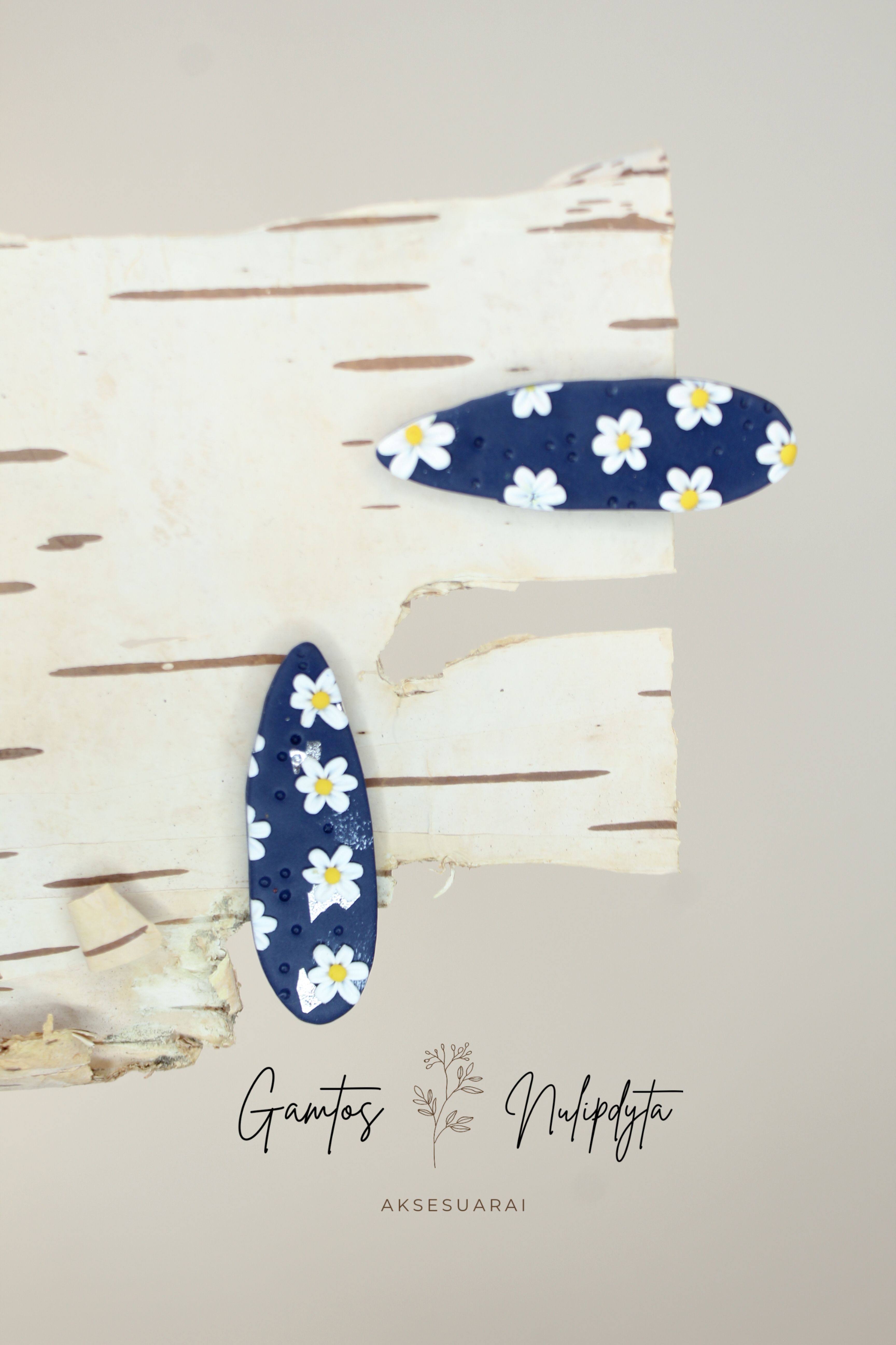 PLAUKŲ SEGTUKAI "RAMUNĖLĖS"