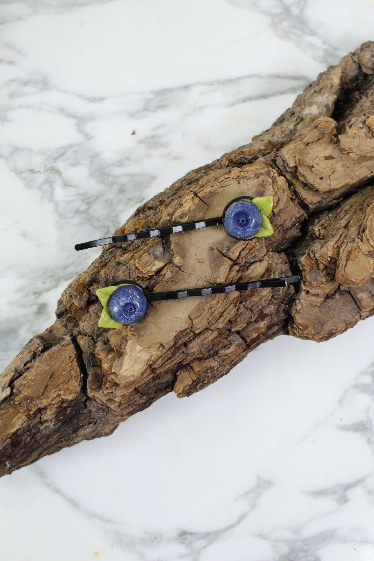 PLAUKŲ SEGTUKAI "MĖLYNĖS"