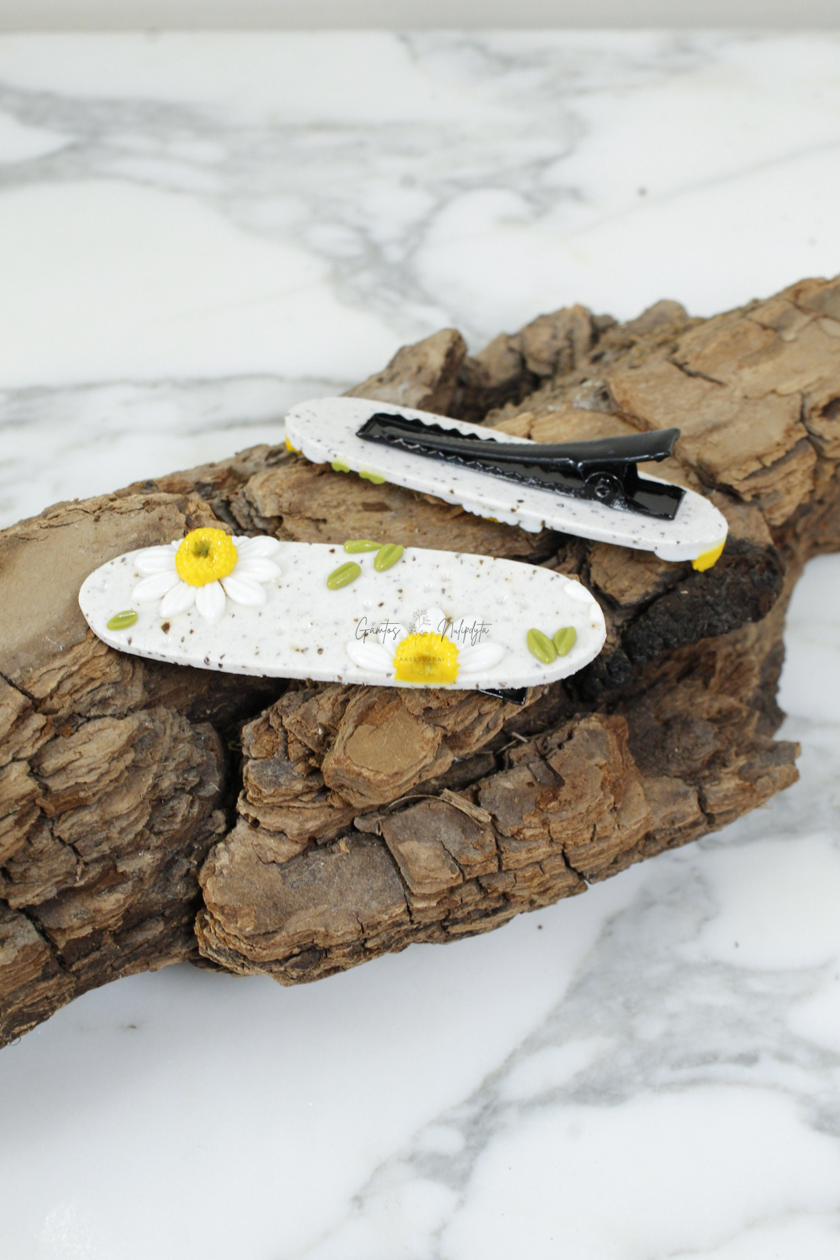 PLAUKŲ SEGTUKAI "RAMUNĖLĖS"