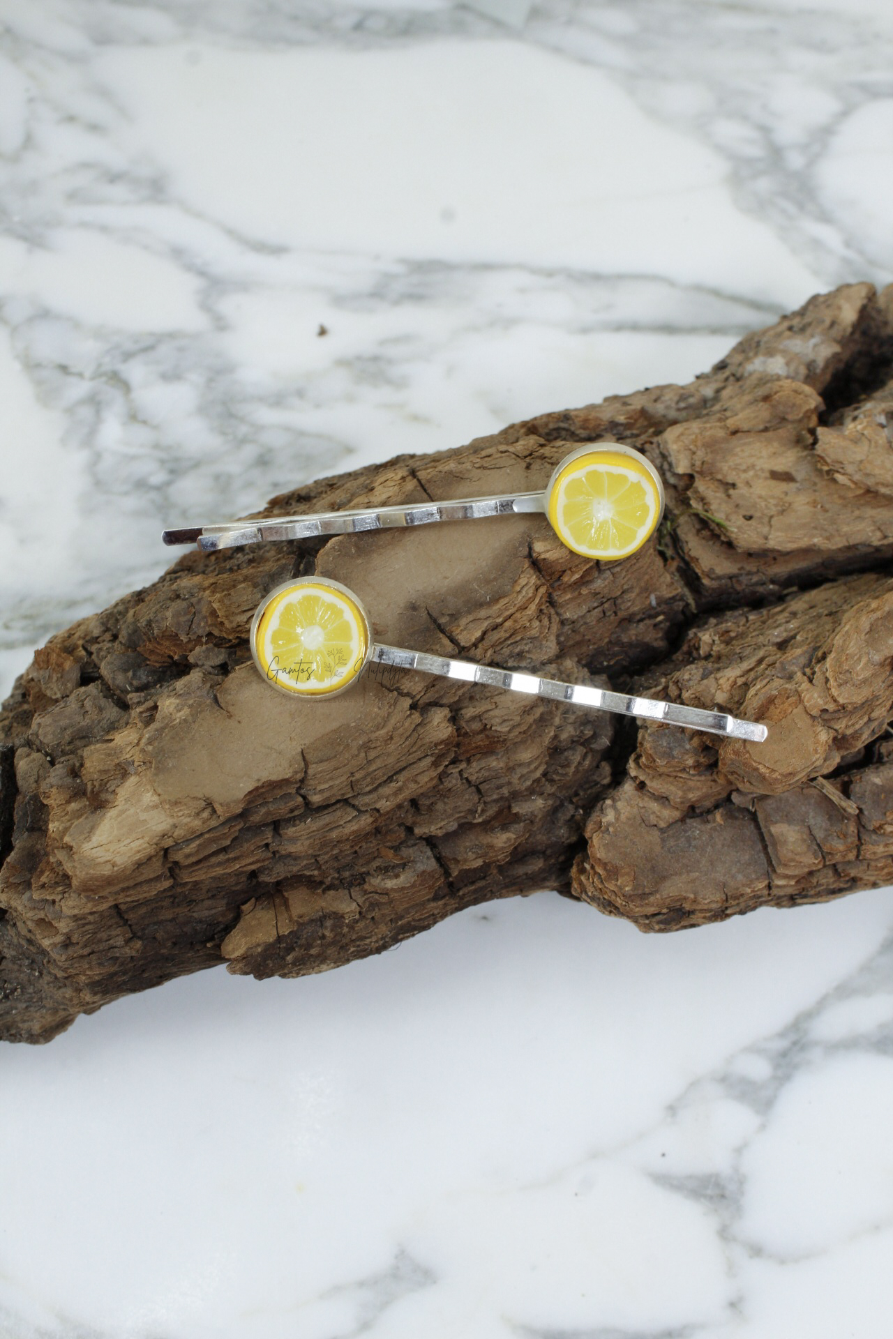 PLAUKŲ SEGTUKAI "CITRINOS"