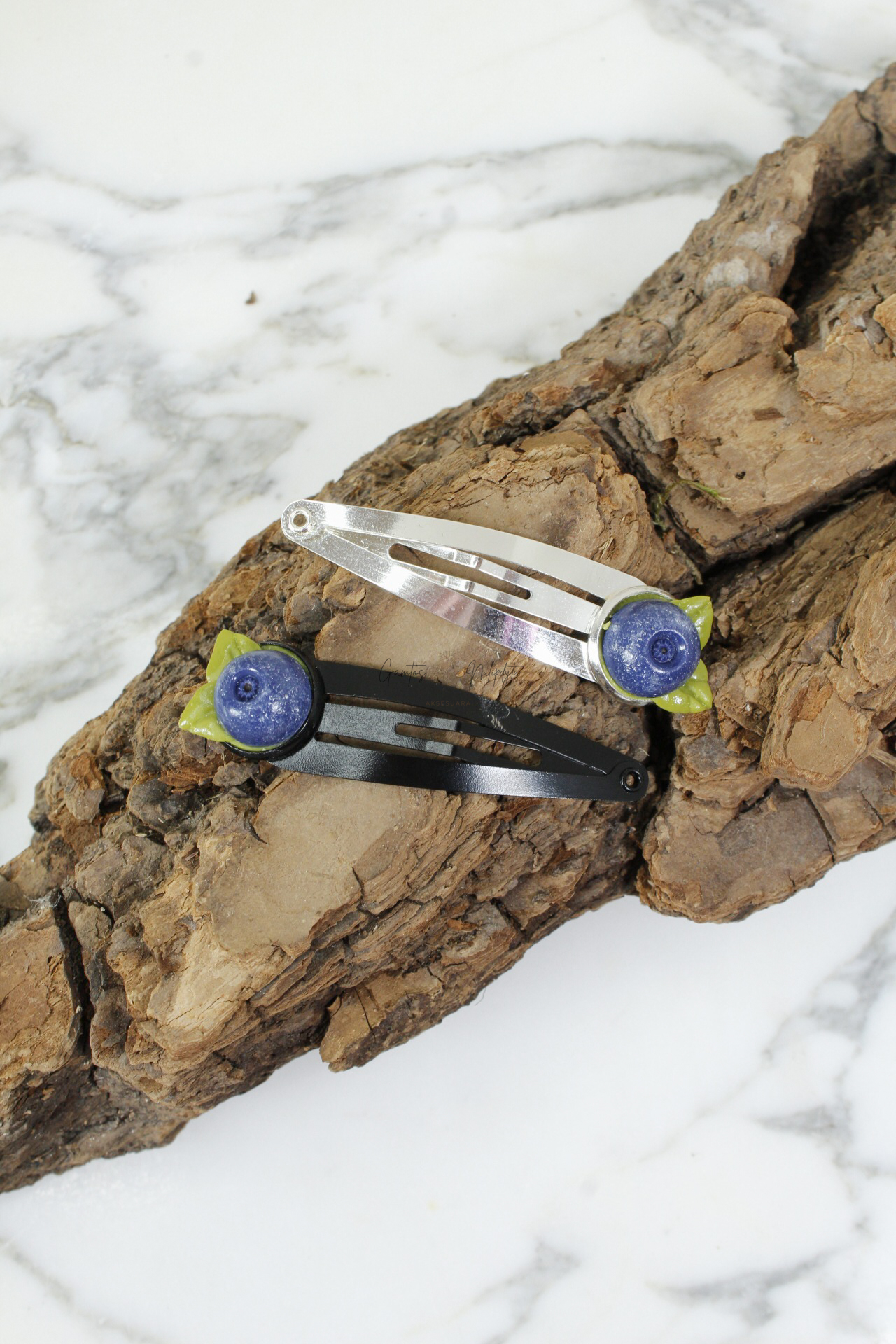 PLAUKŲ SEGTUKAI "MĖLYNĖS"