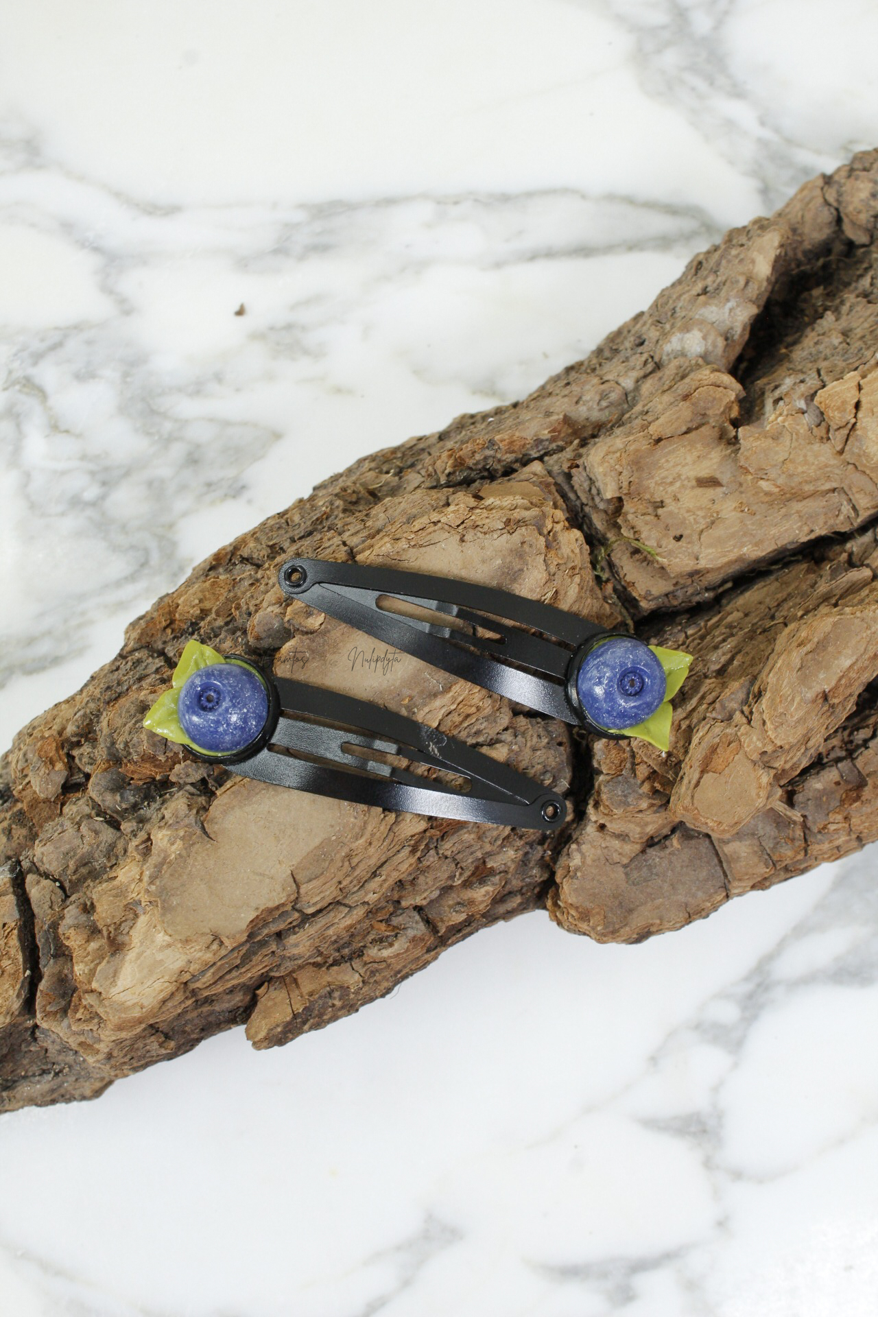 PLAUKŲ SEGTUKAI "MĖLYNĖS"