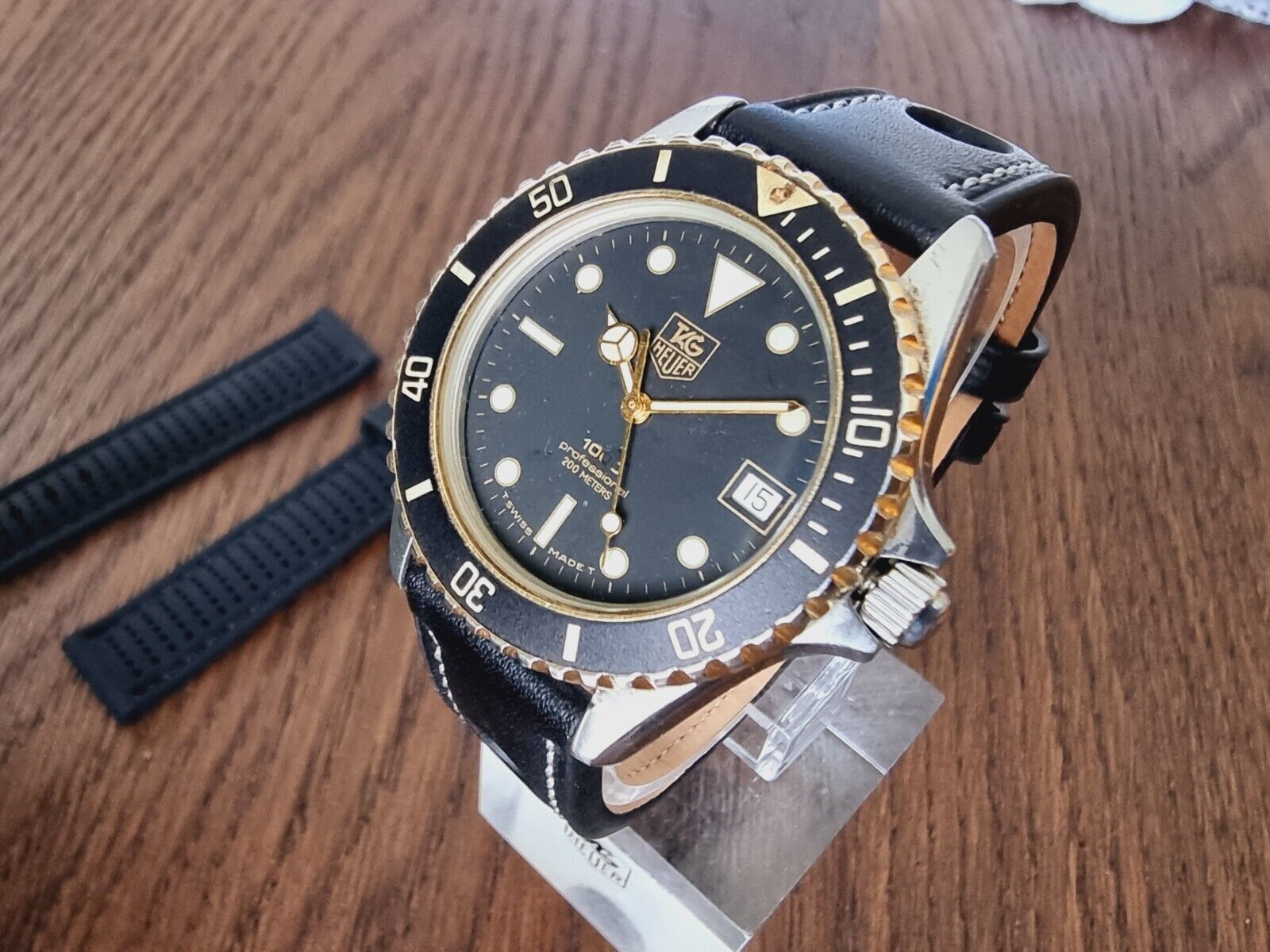 TAG Heuer 1000 Professional Steel And Gold Plated
