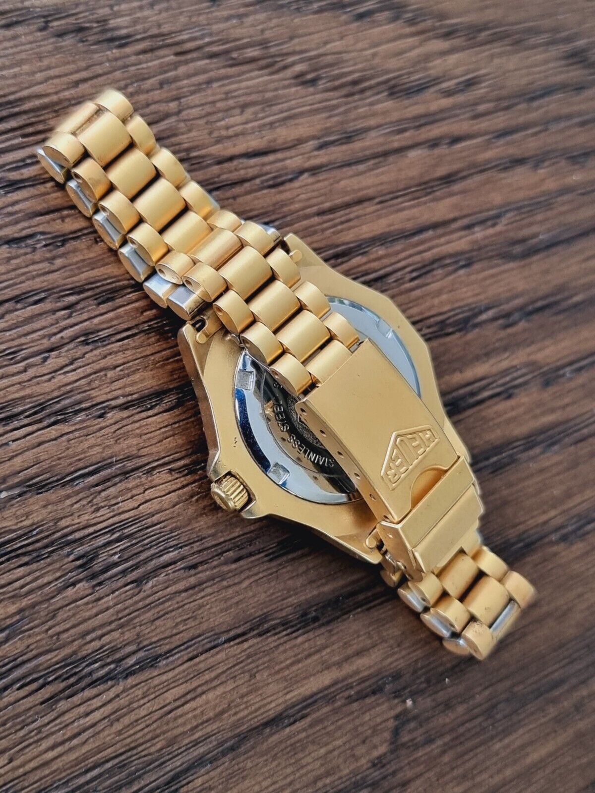 HEUER 3000 LADY WATCH IN MINT CONDITION VERY RARE FULLY GOLD PLTD PRE TAG HEUER
