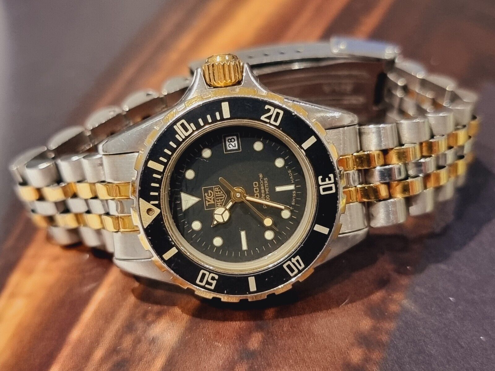 Tag Heuer 1000 Lady Dive Watch Rare In Very Good Conditions Boys Watch
