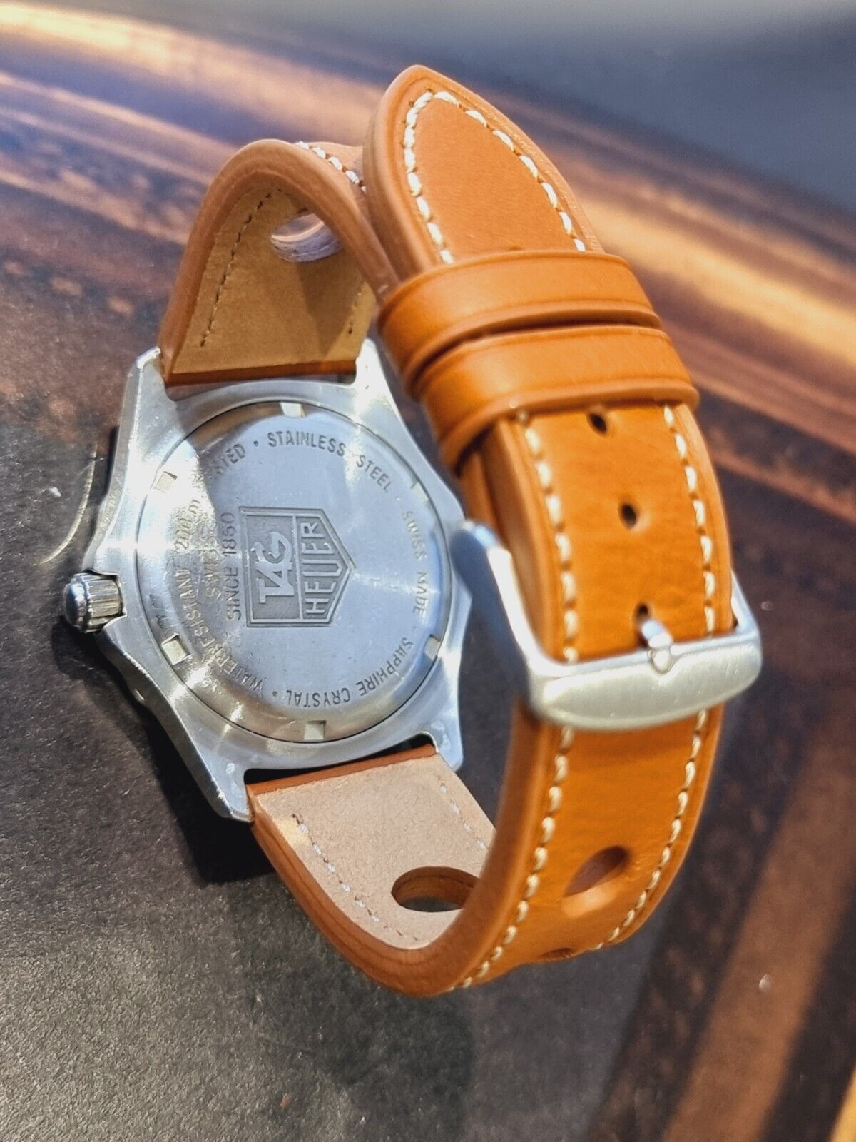 TAG HEUER 2000 FULL SIZE WATCH In Very Good Condition Serviced Wk1111 BRACELET INCLUDED 19CM