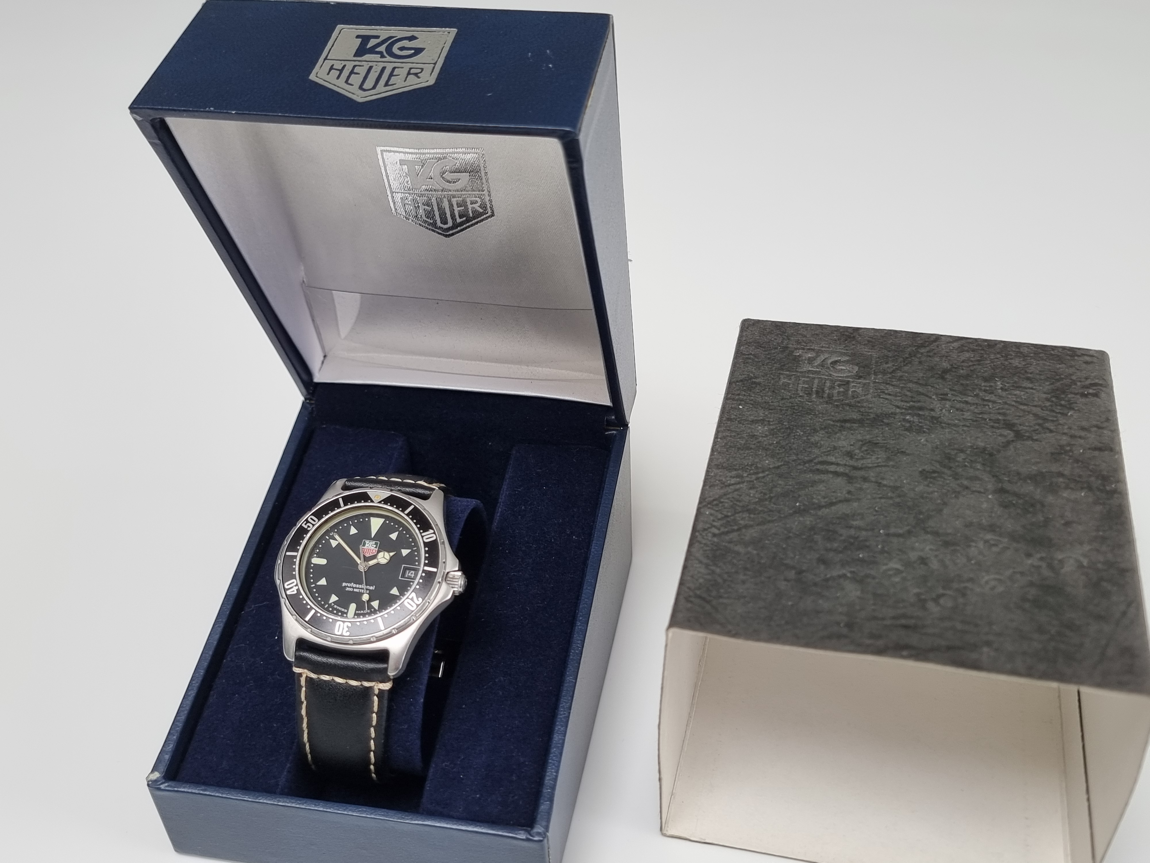 Tag Heuer 973.006f Full Size In Very Good Condition Serviced Bargain + box