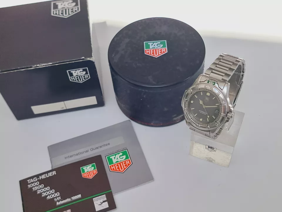 Tag Heuer 4000 Full Size In Great Condition Box + Papers Bargain Price