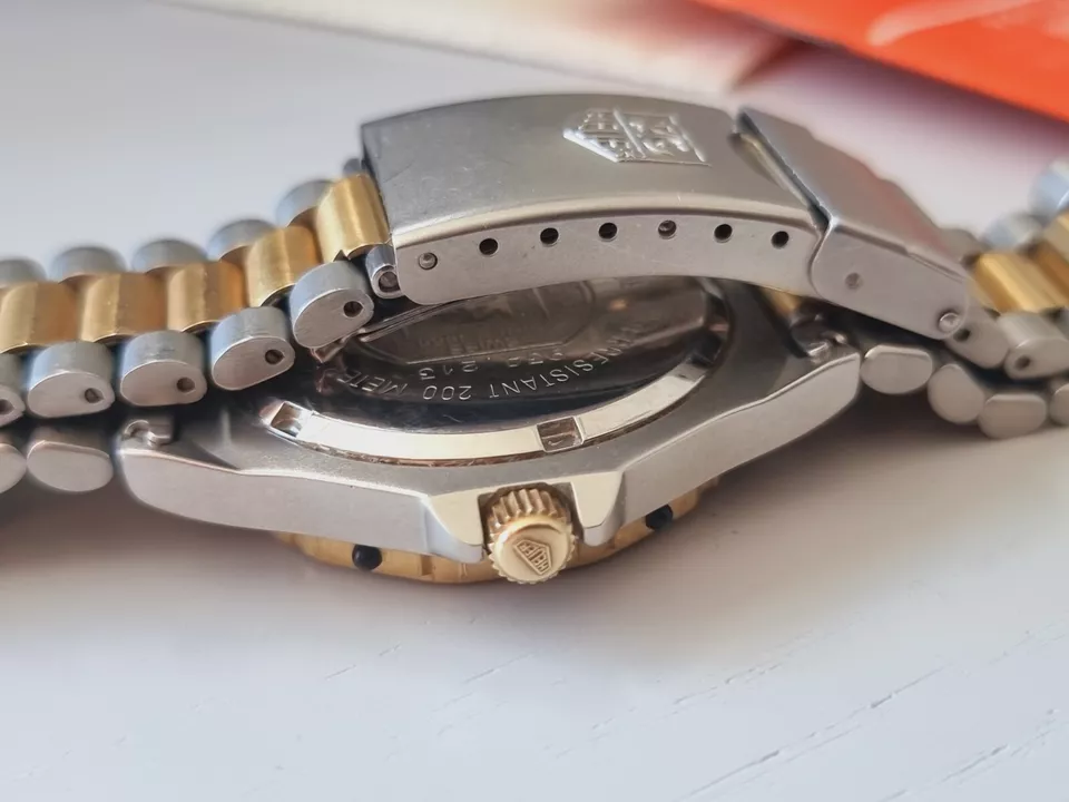 Tag Heuer 3000 Mid Size Watch Rare Model Near Mint Condition New Battery Papers