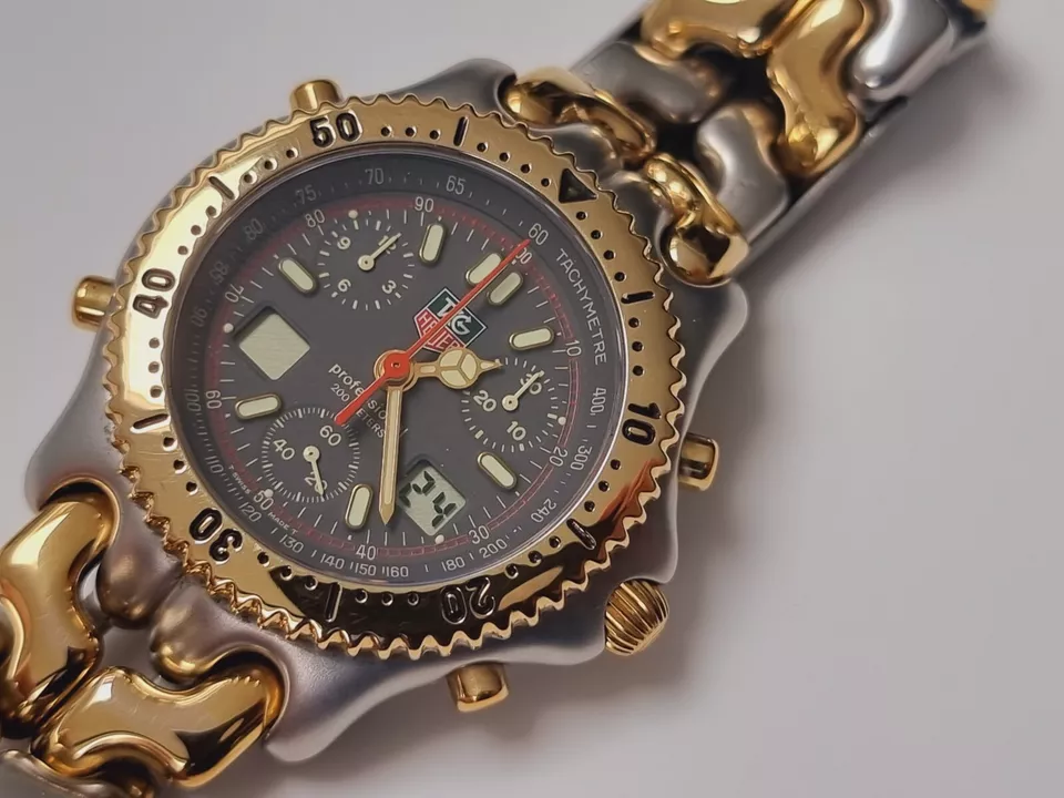 Tag Heuer Sel Full Size Senna FULLY SERVICED £400 Value Near Mint Cond