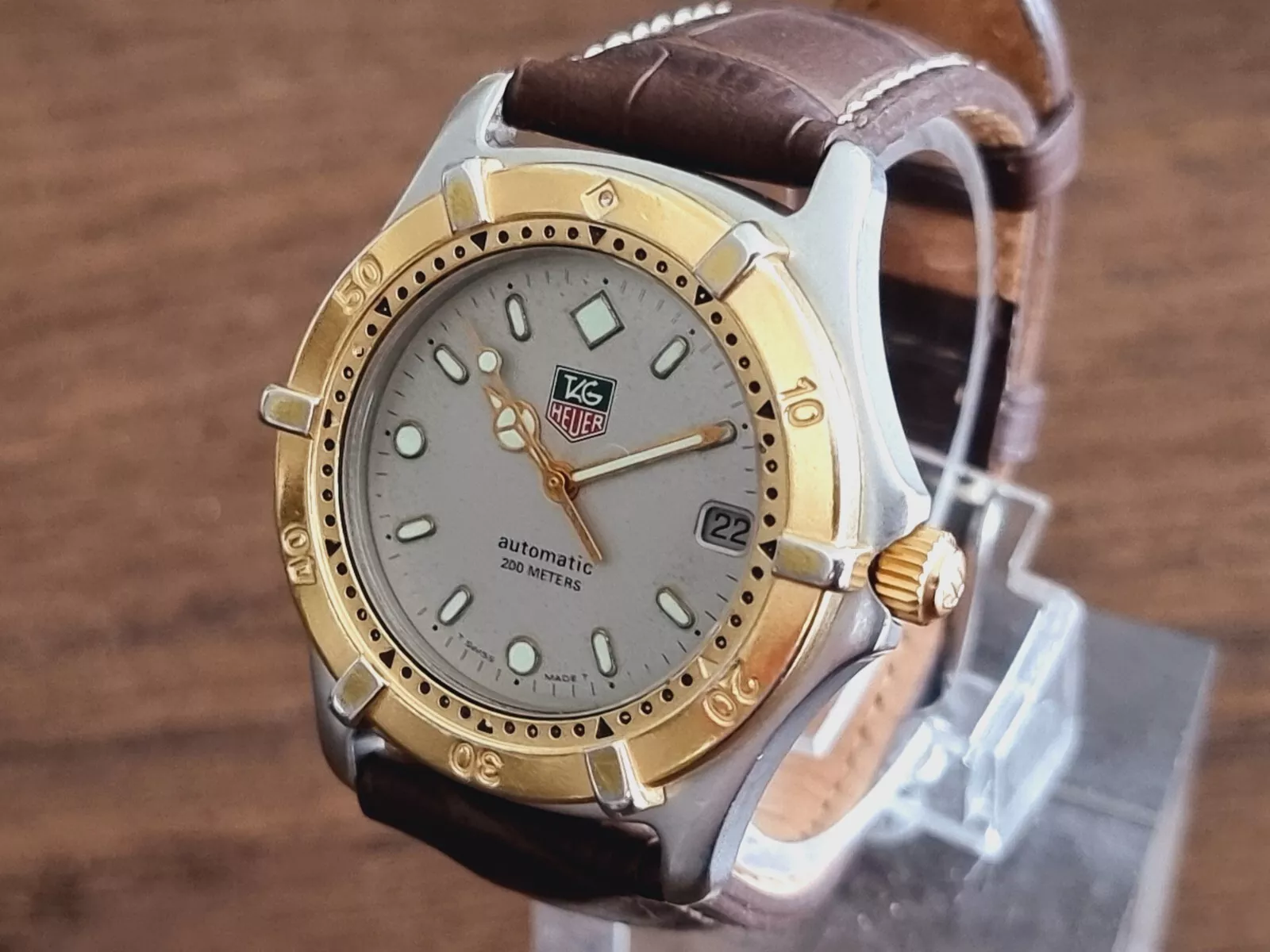 Tag Heuer 2000 Full Size AUTOMATIC In Great Condition Works Well 665.006f