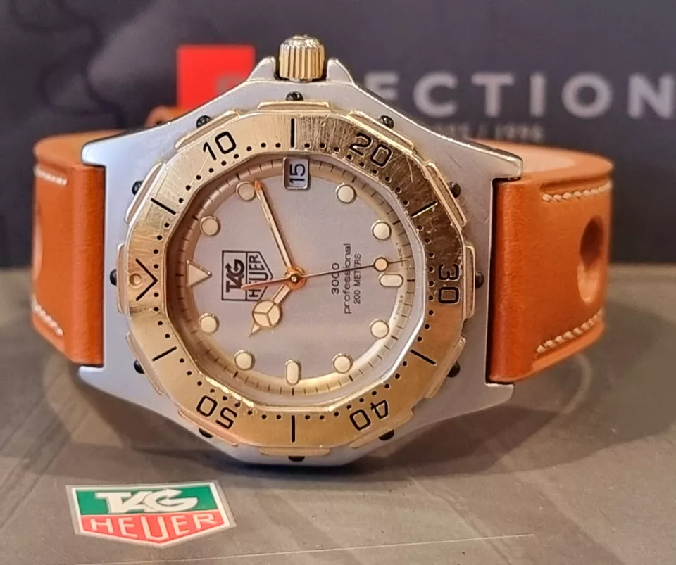 tag heuer 3000 Rare Full Size 934.206 Collectibles Watch Very Good Condition