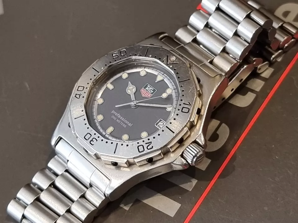 tag heuer 3000 Rare Mid Size 932.213 Steel Collectables VERY GOOD CONDITION
