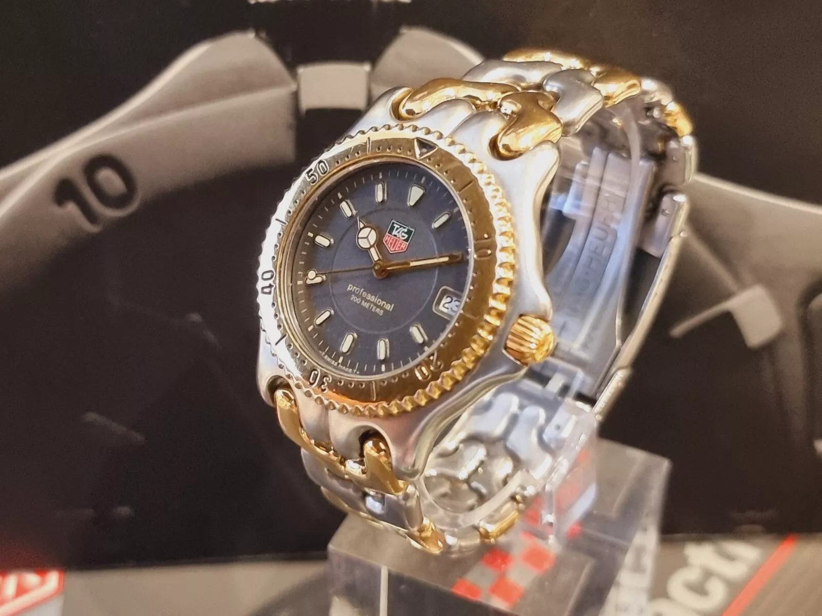 Tag Heuer Sport Sel Link Mens Full Size watch S95.206m IN VERY GOOD CONDITION