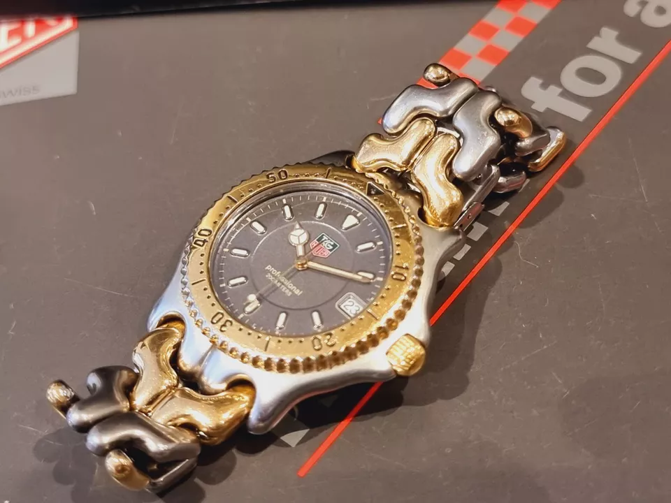 Tag Heuer Sport Sel Link Mens Full Size watch S95.206m IN VERY GOOD CONDITION