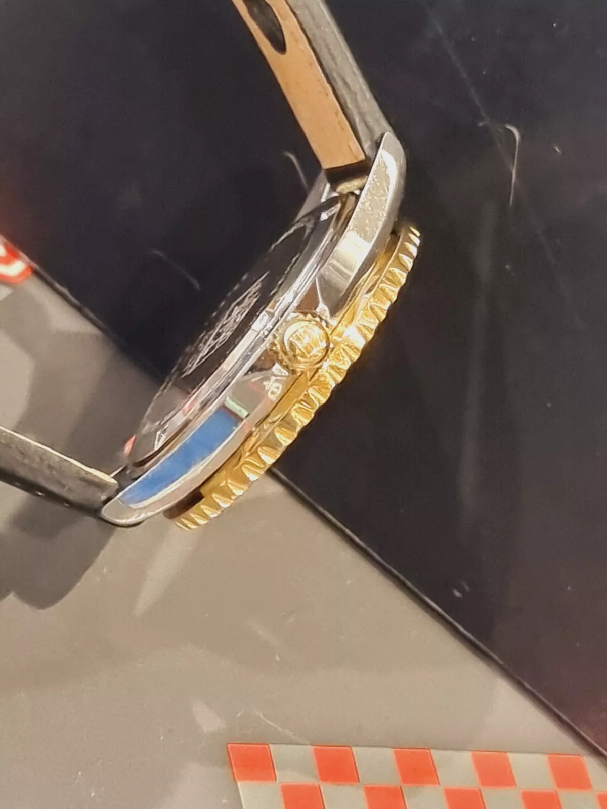 TAG Heuer 1000 Professional Very good Condition 980.020b Gold plated and steel