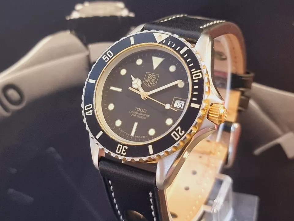 TAG Heuer 1000 Professional Very good Condition 980.020b FULLY SERVICED